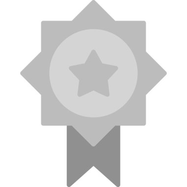 Modern Ödül simgesinin vektör illüstrasyonu