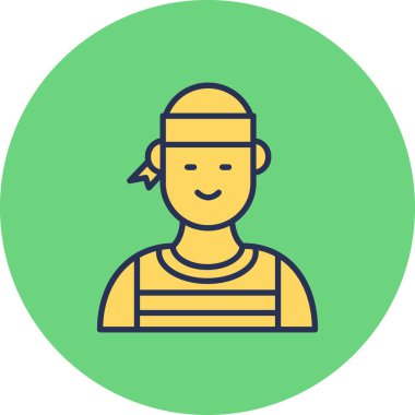 İnsan simgesinin vektör illüstrasyonu