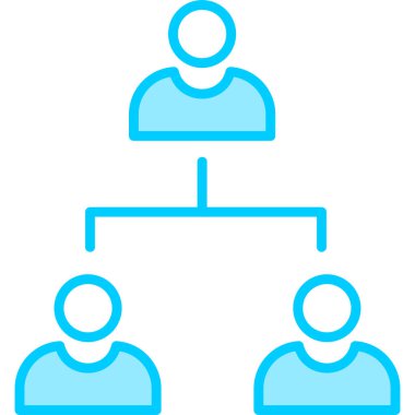 Çalışma Yönetimi simgesi vektör illüstrasyonu