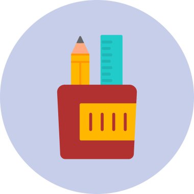 kalem simgesinin vektör illüstrasyonu