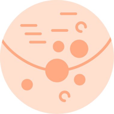 vector illustration of a planets, icon