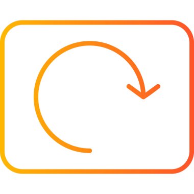 Web simgesini basit illüstrasyonla yeniden yükle