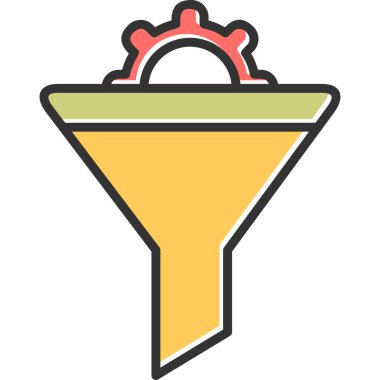 Huni simgesinin vektör illüstrasyonu