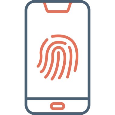 akıllı telefon simgesi vektör illüstrasyonu