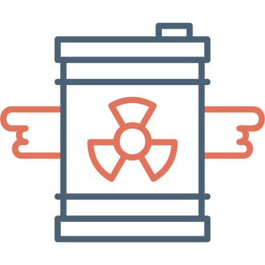 Petrol varil simge vektör çizim