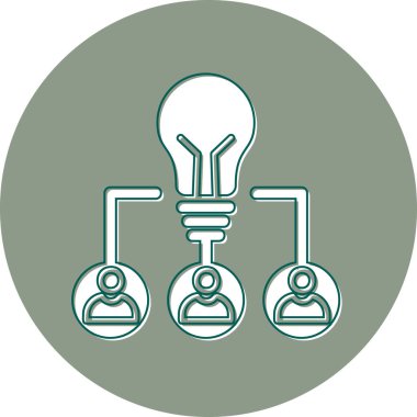 seo modern simgesinin vektör illüstrasyonu