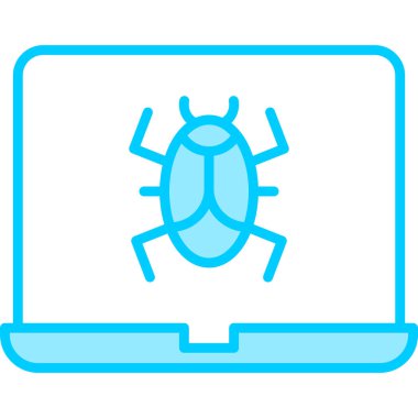 Hata dedektifi modern simge, vektör illüstrasyonu 