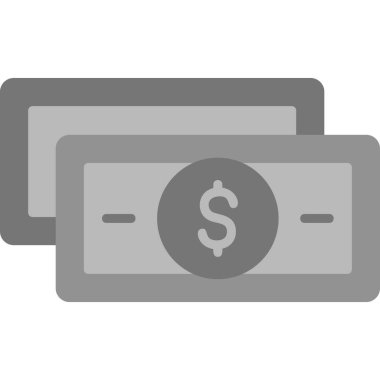 para ve finans kavramı, basit özet vektör tasarımı