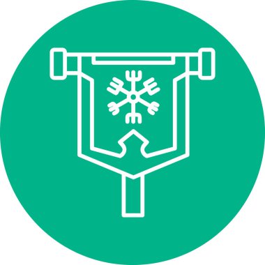 Modern b 'nin vektör illüstrasyonu eksik simgesi