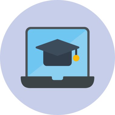 eğitim vektörü simgesi modern basit tasarım