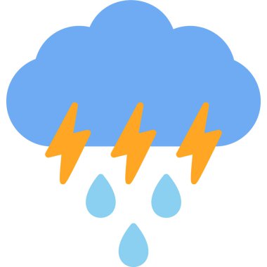 vector cloud technology icon illustration