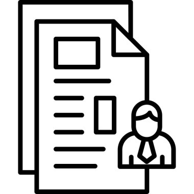 Abstract vector illustration of team work