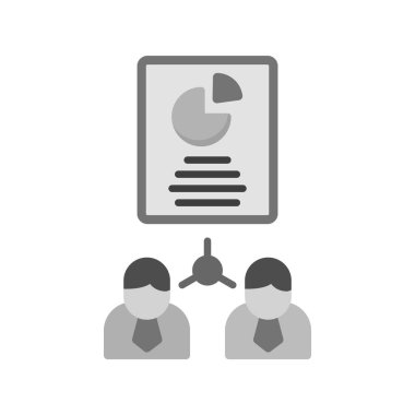 vector illustration of project management modern icon in design
