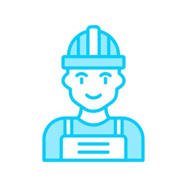 Worker icon modern vector illustration