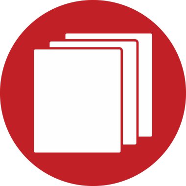 Kişisel ve ticari kullanım için katmanlar, illüstrasyon simgesi 