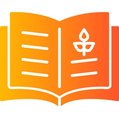 Kitap. Web simgesi basit illüstrasyon