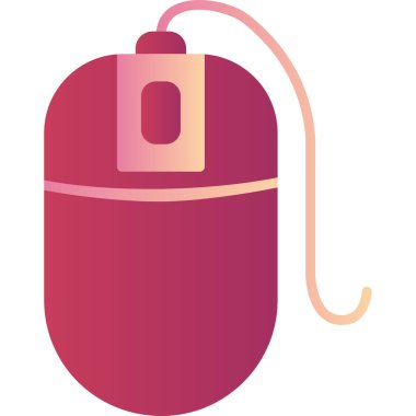 fare düz vektör simgesi