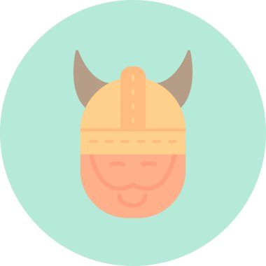 Bir cadının vektör illüstrasyonu