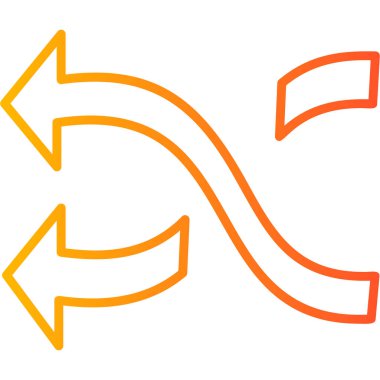 Web simgesini tazele, karıştır basit illüstrasyon