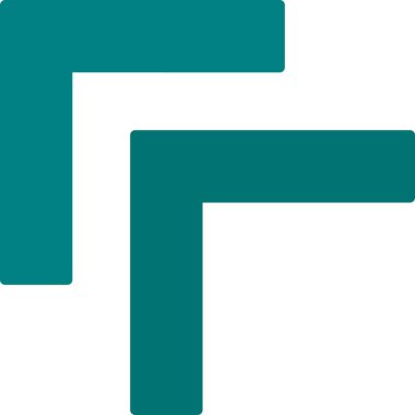 b harfinin vektör çizimi