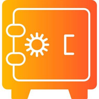 Dolap. Web simgesi basit illüstrasyon