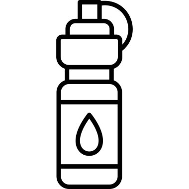 içecek şişesi, içecek grafiksel illüstrasyon  