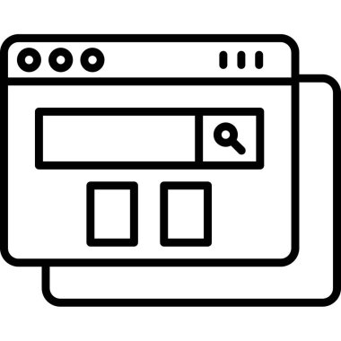 vector illustration of abstract web page 