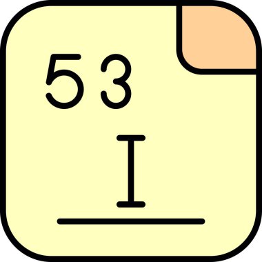 Dosya biçim simgesinin vektör illüstrasyonu