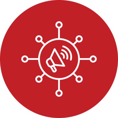 vector illustration of seo modern icon, Viral Marketing