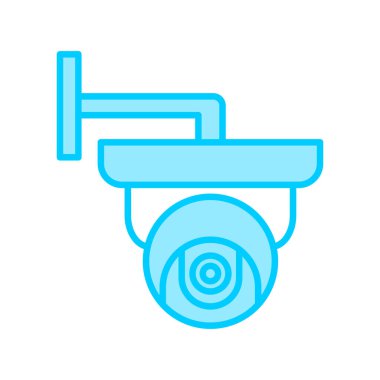 cctv modern simgesinin vektör illüstrasyonu