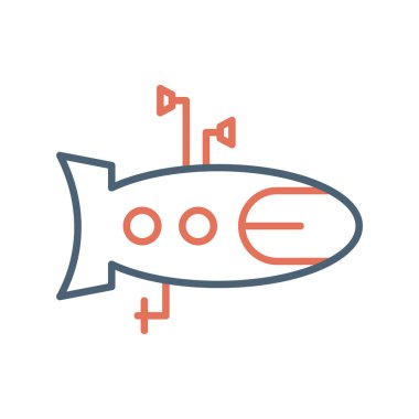 airplane icon vector. thin line sign. isolated contour symbol illustration