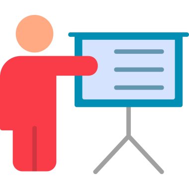 business Training, businessman at desk explaining strategy