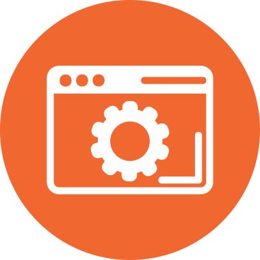 seo modern simgesinin vektör illüstrasyonu