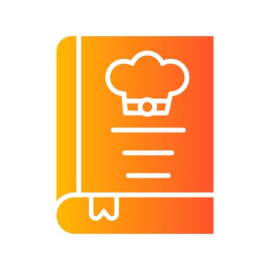 Kitap simgesinin vektör illüstrasyonu