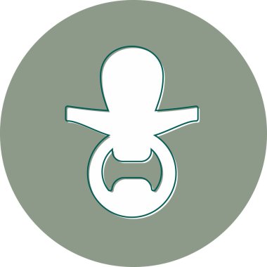 Modern b 'nin vektör illüstrasyonu eksik simgesi