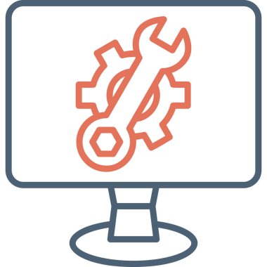 masaüstü ayarları. Web simgesi basit tasarım