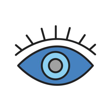Eye icon modern vector illustration