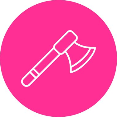 Balta simgesi vektör illüstrasyonu 