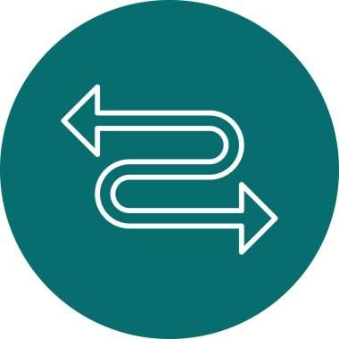 ok simgesinin vektör illüstrasyonu