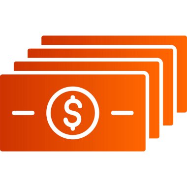 para ve finans kavramı, basit özet vektör tasarımı