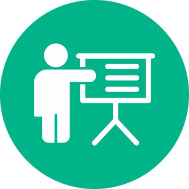 business Training, businessman at desk explaining strategy