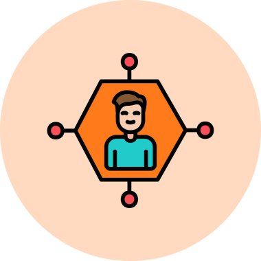 seo modern simgesinin vektör illüstrasyonu