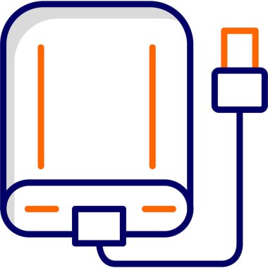 Bir kitap simgesinin vektör illüstrasyonu