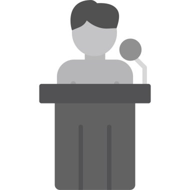 Jeopolitik. Web simgesi basit illüstrasyon 