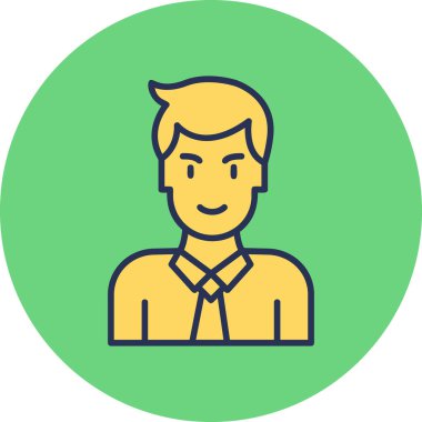 Açık Artırma web simgesi basit illüstrasyon