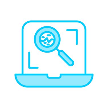 vector illustration Space Research icon