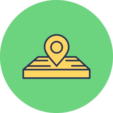 Gps Location pin. web icon simple illustration