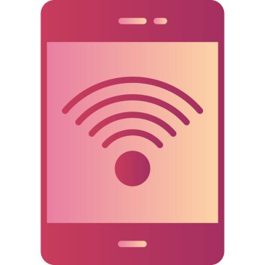 wifi simgesi vektör illüstrasyonu