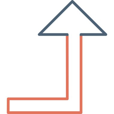 ok simgesi işaret vektör illüstrasyonu