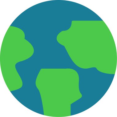 Gezegen simge vektör çizim